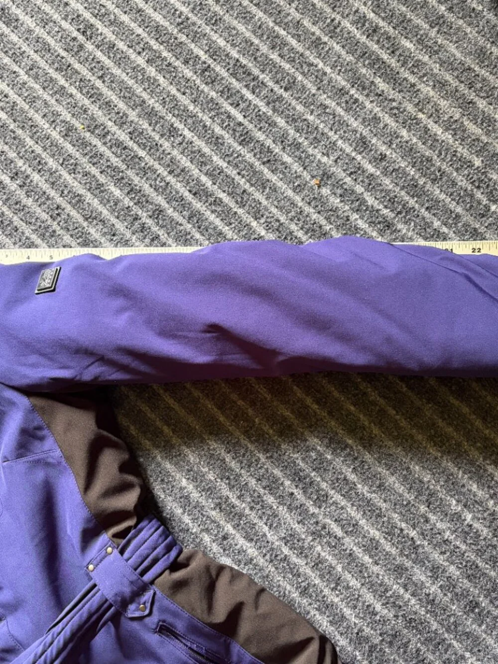 ZeroXposur Coat Size Medium Purple Hooded. NWT Belted - Picture 2 of 13